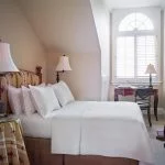 A bedroom at Duke Mansion