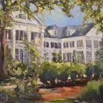 A painting of Duke mansion