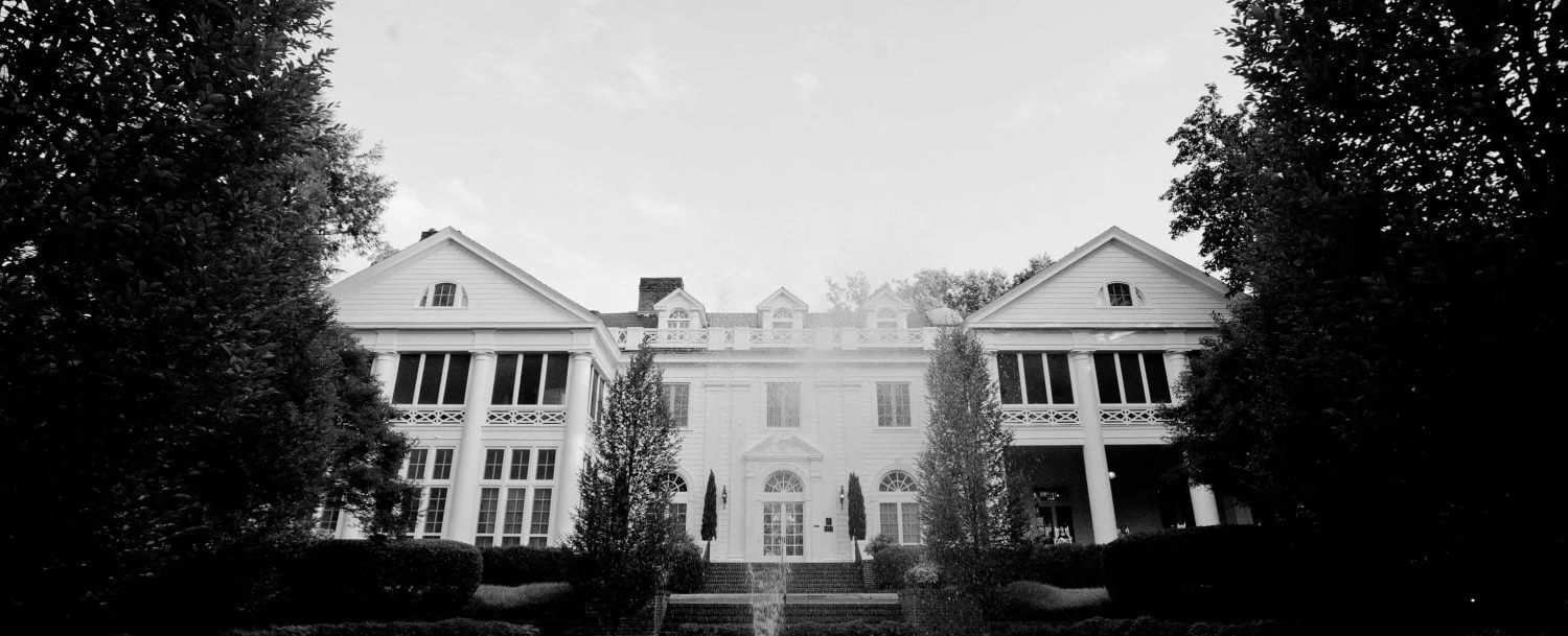 Duke Mansion Black & White Photo