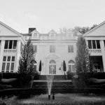 Duke Mansion Black & White Photo